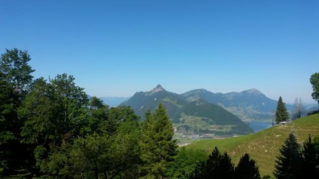 die heutige Wanderung führt uns auf die Rigi Hochflue