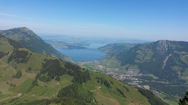 Blick auf den Zugersee