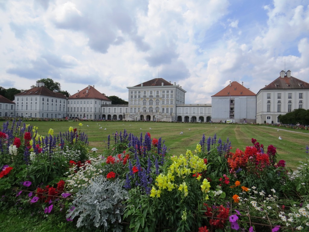 wir besuchen das Schloss Nymphenburg