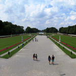 Breitbildfoto vom Nymphenburger Schlosspark
