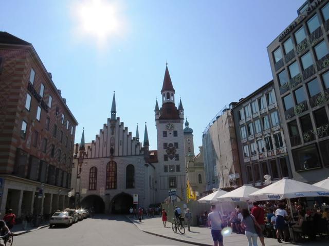 Blick zum alten Rathaus