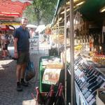 Franco auf dem Viktualienmarkt