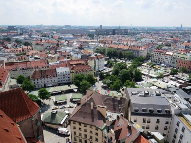 Sicht auf München