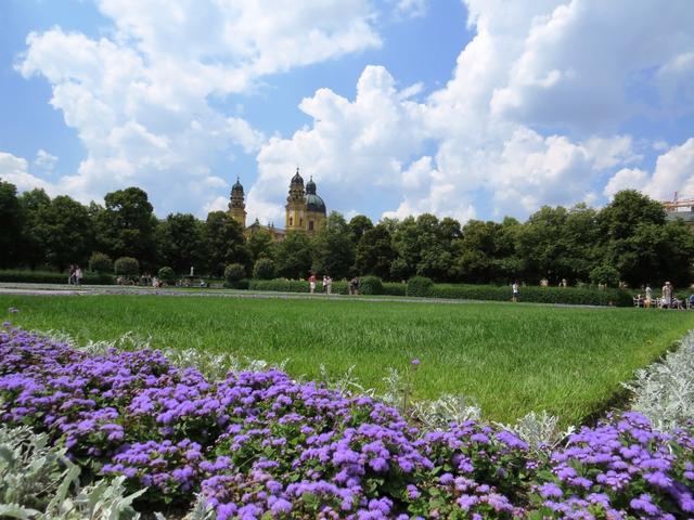 der Hofgarten hat uns sehr gefallen