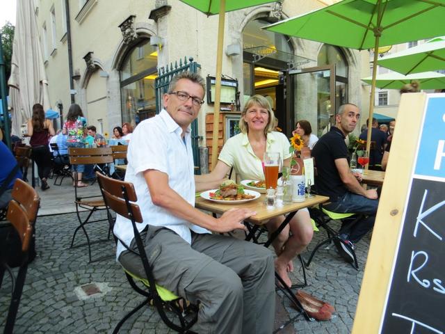 Nachtessen im Restaurant Laurin beim Viktualienmarkt