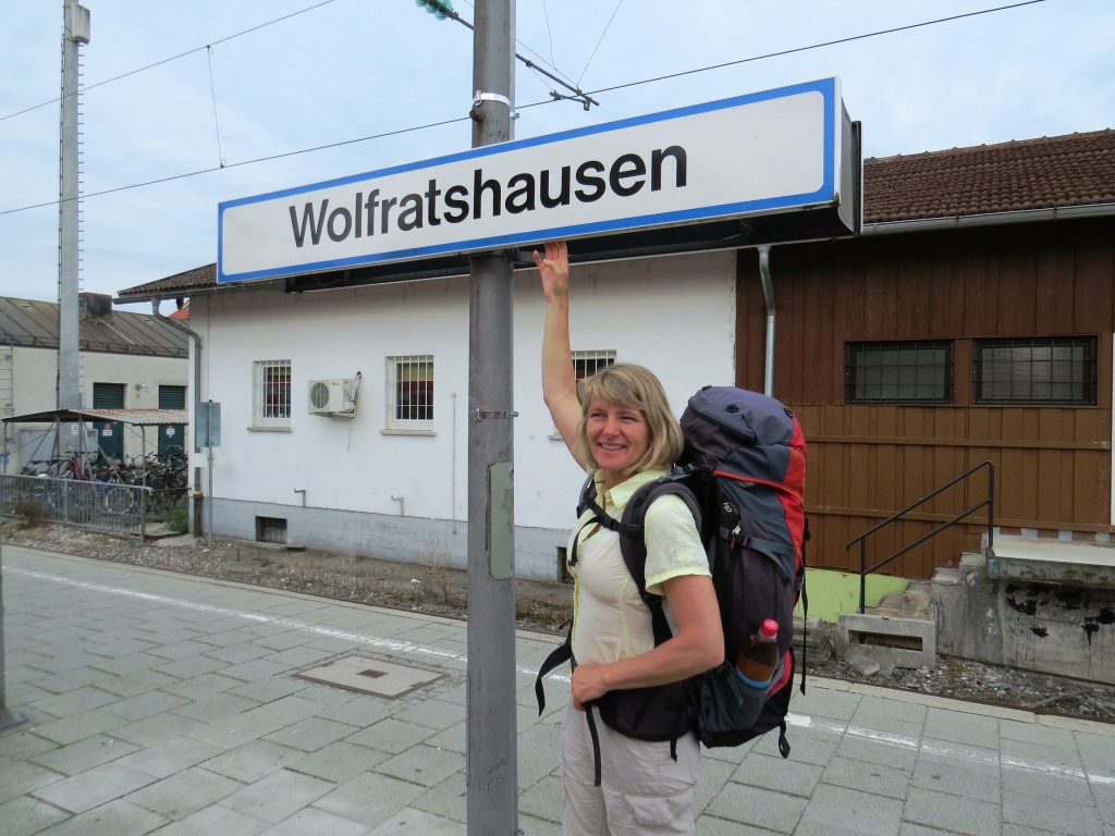 Ankunft in Wolfratshausen