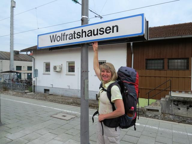 Ankunft in Wolfratshausen