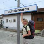 Ankunft in Wolfratshausen