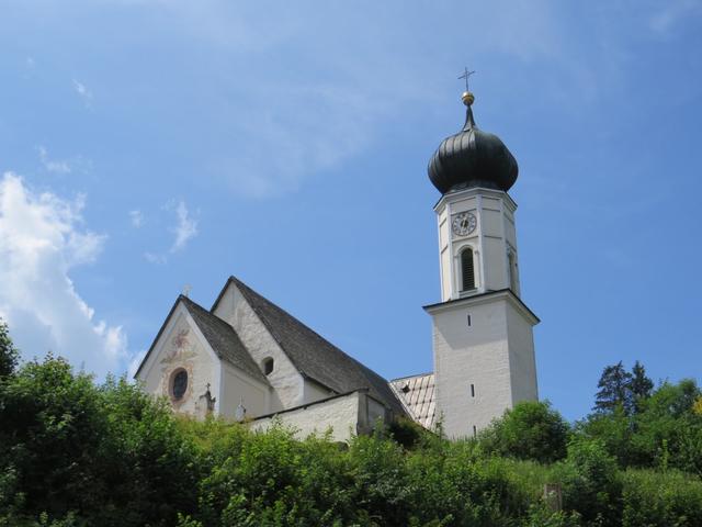 die schöne Kirche von Jachenau