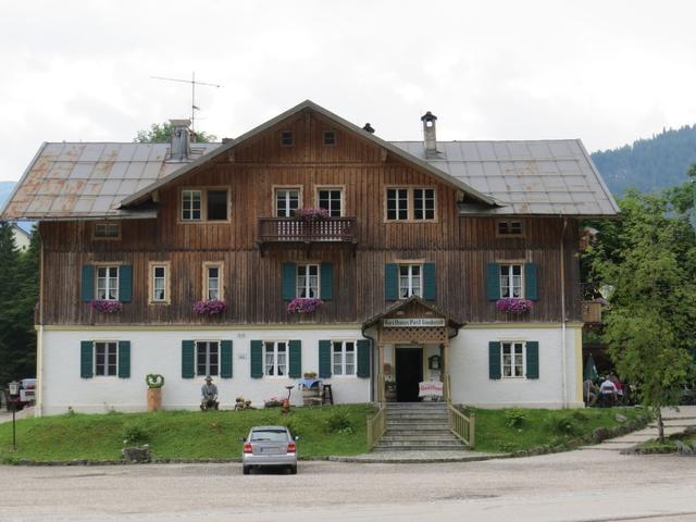 nach 18 km, 7 Std, 710m aufwärts und 1270m abwärts, erreichen wir Vorderriss