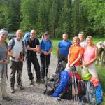 die Venediger: Clarissa, Rudi, Patrick, Michael, Markus, Maus, ich und Doris