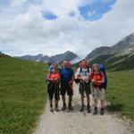 Gruppenfoto der Schweizer Venediger auf dem Hochalmsattel