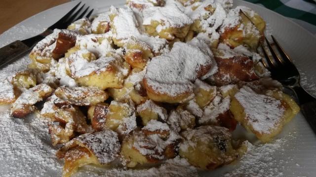 der Kaiserschmarrn war lecker