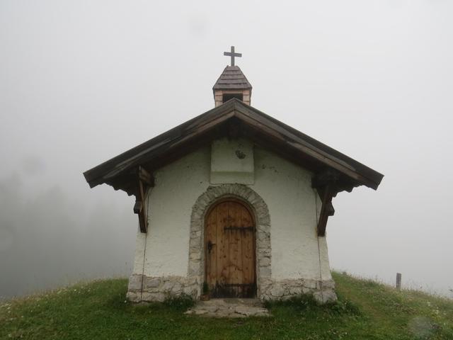 die kleine Kapelle auf der Hallerangeralm