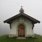 die kleine Kapelle auf der Hallerangeralm