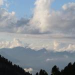 Wolken über das Karwendelgebirge