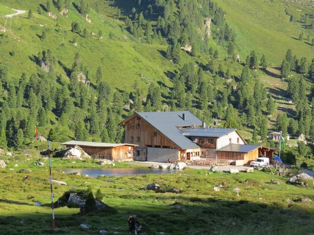 Blick zurück zur schönen Lizumerhütte