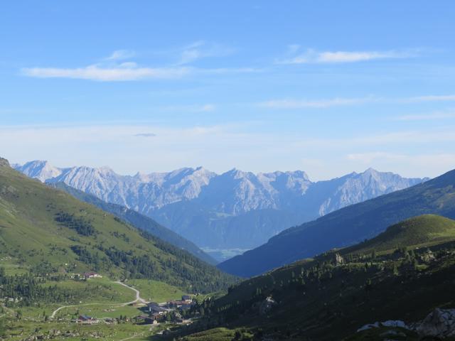 Blick auf das Karwendelgebirge