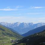 Blick auf das Karwendelgebirge