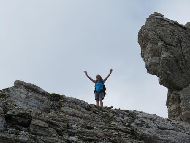 Mäusi hat den Geierjoch erreicht