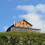 Blick zurück  zum Tuxer-Joch Haus