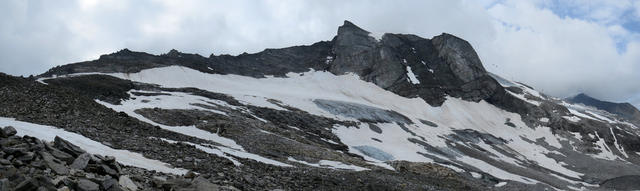 Breitbildfoto aufgenommen kurz vor der Friesenbergscharte