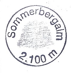 Stempel Sommerbergalm