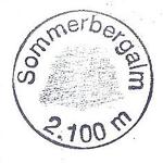 Stempel Sommerbergalm