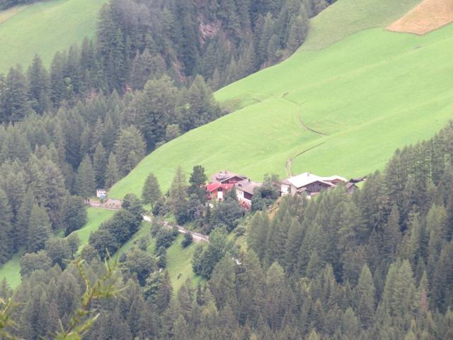 Blick zurück nach Stein