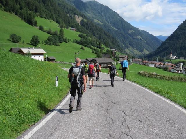 die Strasse gehörte in diesem Moment den Venediger