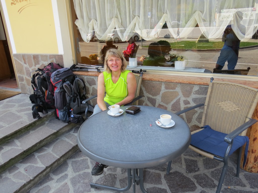 in Niedervintl 755 m.ü.M. haben wir eine kleine Kaffeepause eingelegt