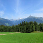 auf der Moarkaser Alm 1434 m.ü.M., konnten wir dieses Breitbildfoto schiessen. Blick auf das Val die Fundres