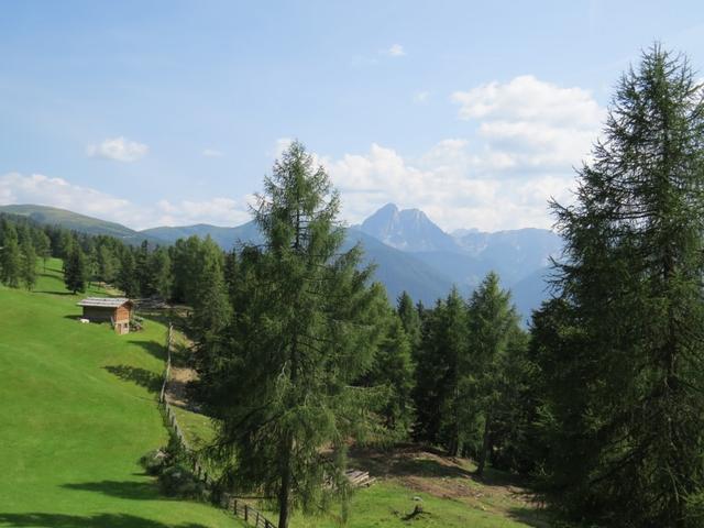 der Peitlerkofel. Morgen geht es rechts an ihm vorbei