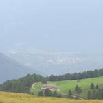 Blick zurück zur Kreuzwiesen Alm