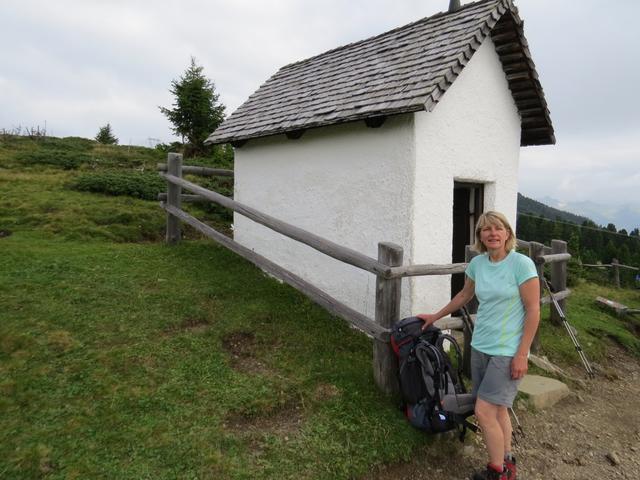 wir haben die kleine Kapelle beim Jakobsstöckl 2026 m.ü.M. erreicht