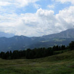 Breitbildfoto von der Maurerberghütte aus gesehen