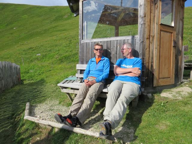 Franco und Michael im Gespräch