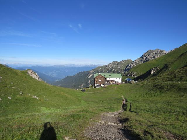 wir laufen zur Schlüterhütte zurück