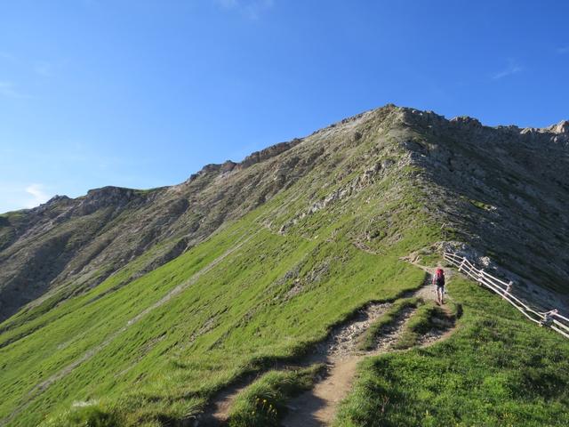 auf dem Weg zum Kreuzjoch