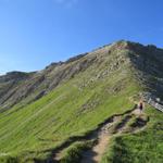 auf dem Weg zum Kreuzjoch