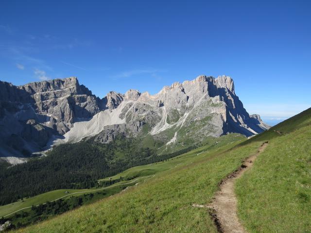 auf dem Weg zum Kreuzjoch