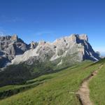 auf dem Weg zum Kreuzjoch