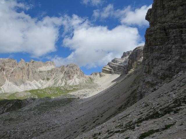 Blick zurück zur Roa-Scharte