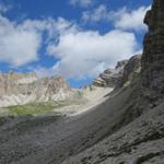 Blick zurück zur Roa-Scharte