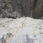 gut ersichtlich der zurückgelegte "Weg"