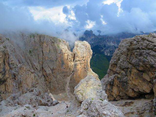 was für eine Aussicht. Da lacht das Herz