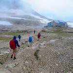 wir haben den Rifugio Boè 2873 m.ü.M. erreicht