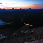 Blick ins Tal runter nach Arabba