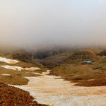 Breitbildfoto kurz vor dem Rifugio Boè