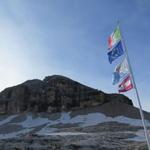 Blick hinauf zum Piz Boè